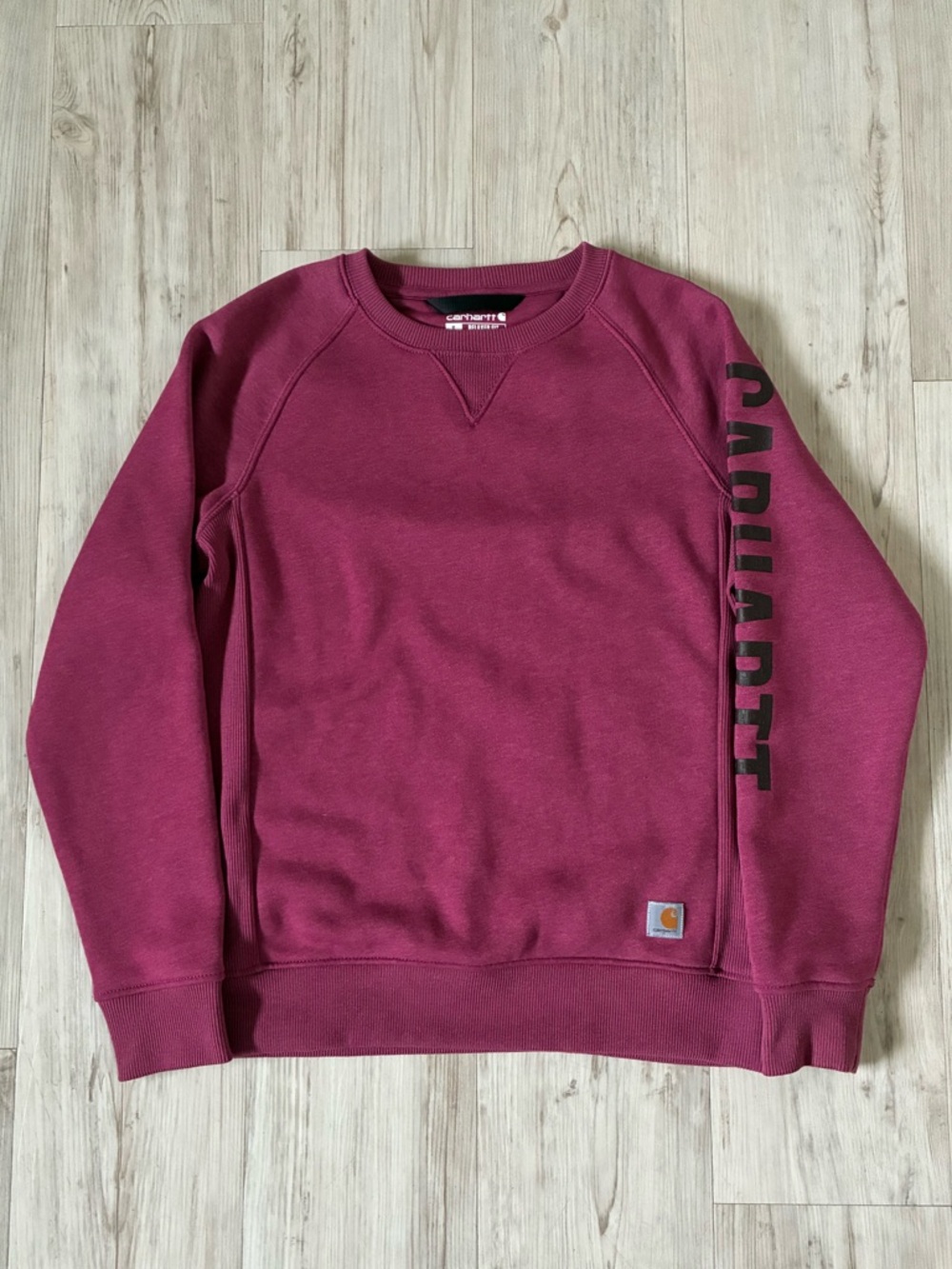 Carhartt Women’s Relaxed Fit Sleeve Graphic Crewneck